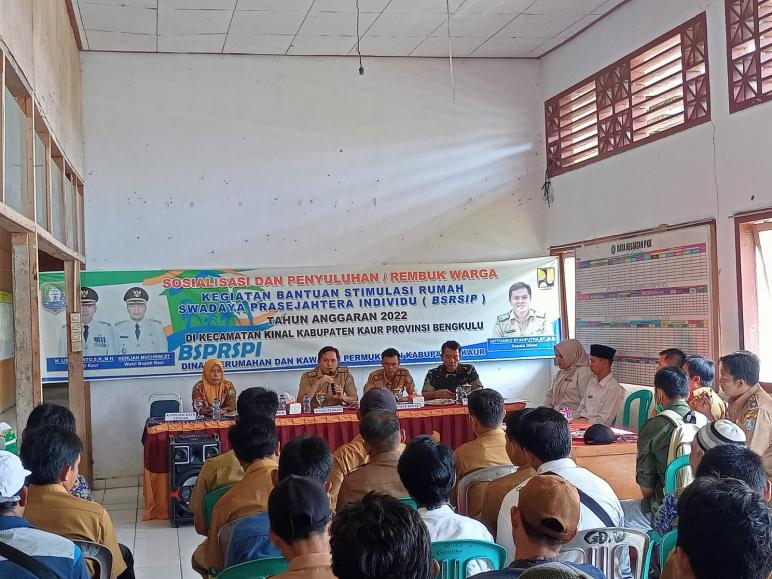 Perkim kaur sosialisasi