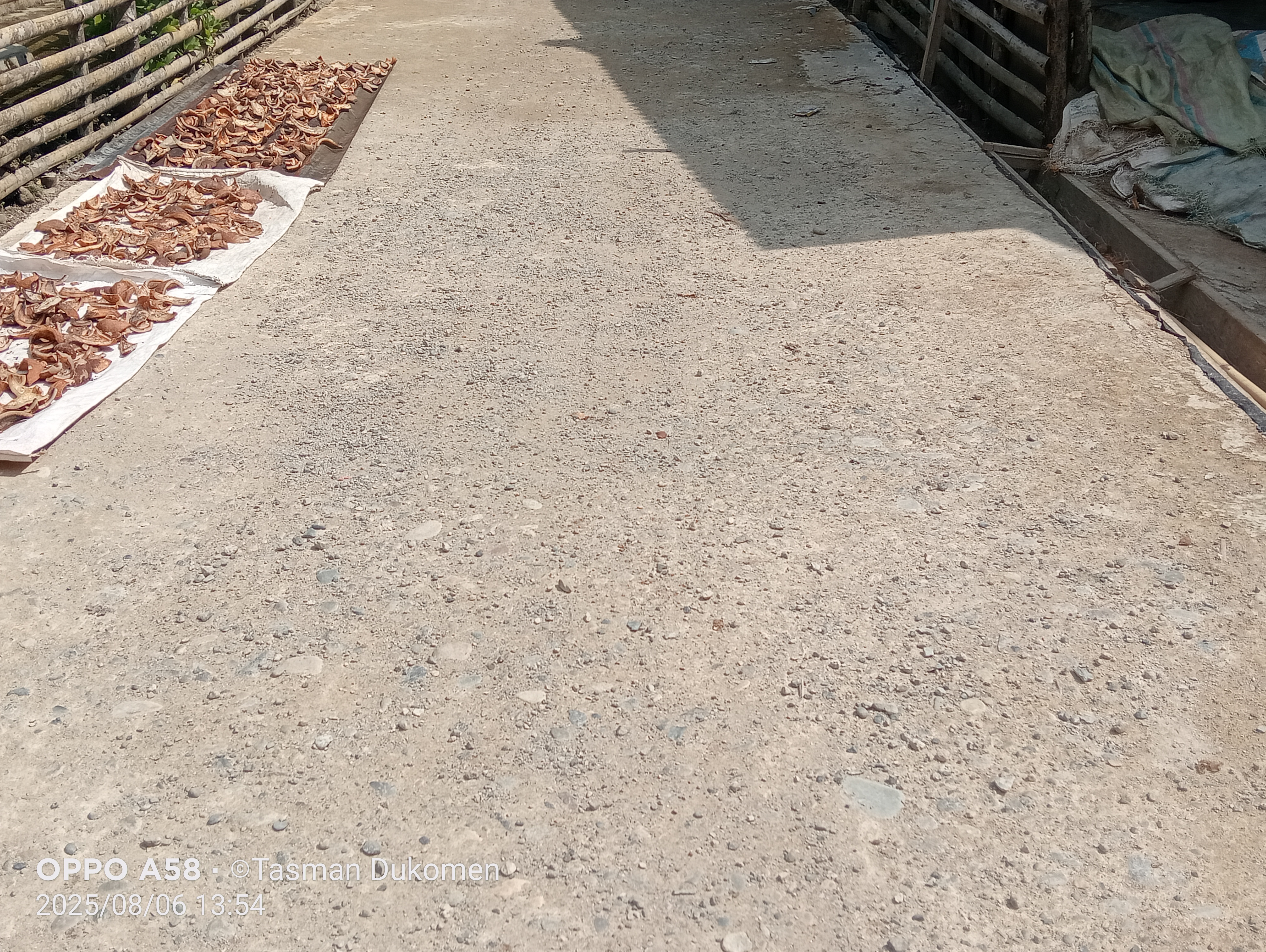 Pemandangan indah rabat beton