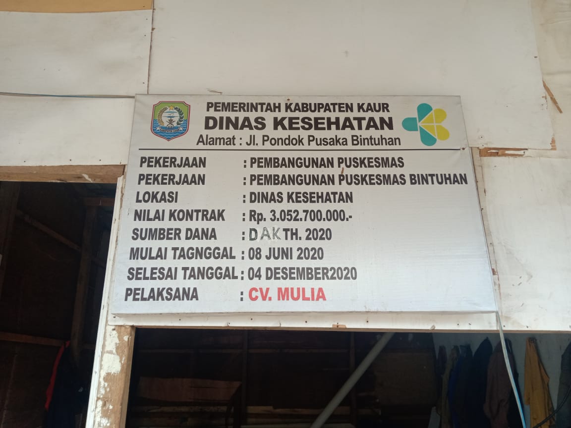 puskesmas bintuhan