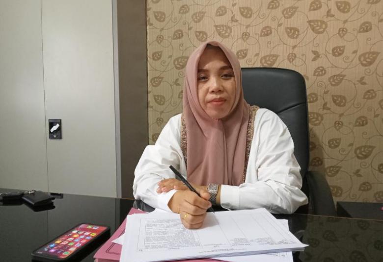 Sekretaris KPU Kaur, Yeni Rahayu 